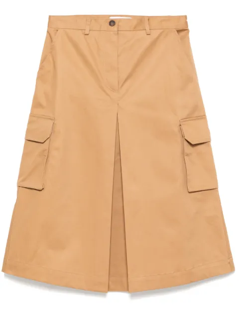 Maison Kitsuné Utility skirt Brown NW01509WW0078P245
