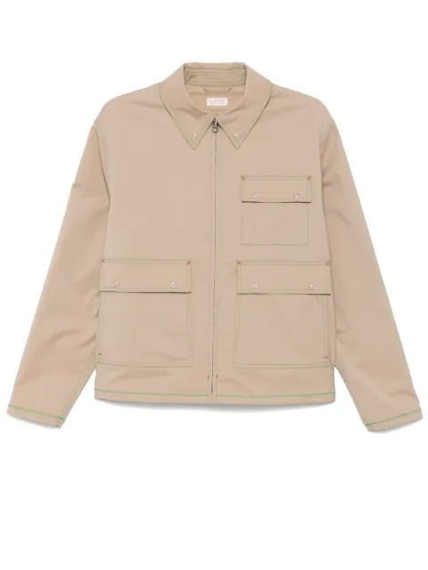 FURSAC zip-up jacket Neutrals FHPBL00100