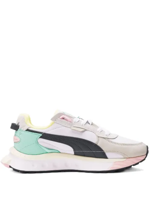 PUMA Wild Rider Layers "Pink" sneakers White 384590