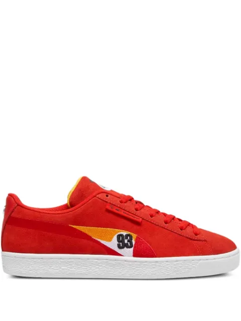 PUMA x BMW Motorsport Calder suede sneakers Red 30818401