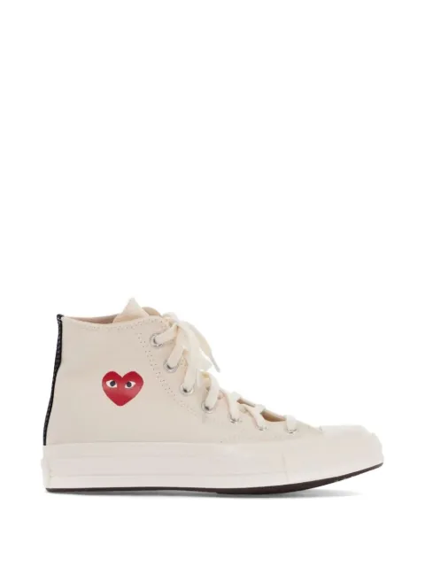 Comme Des Garçons Play x Converse Single Heart Chuck 70 high-top sneakers Neutrals AZK1292