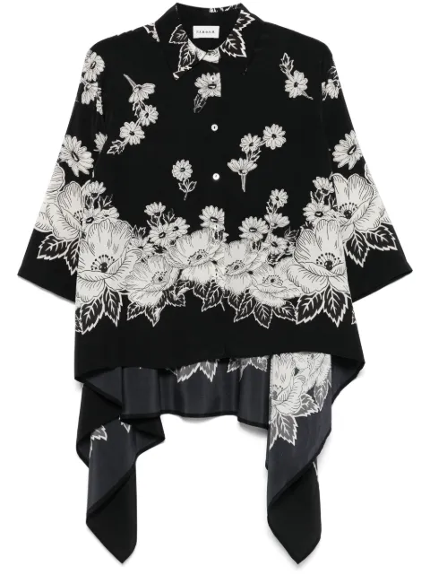 P.A.R.O.S.H. Steven shirt Black STEVEND381224