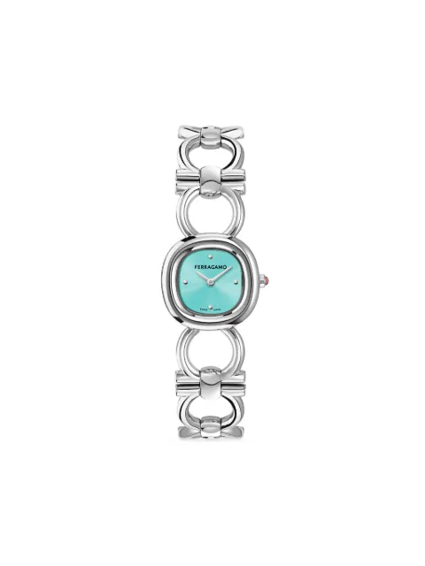 Ferragamo Double Gancini 25mm watch Blue SFZA00825