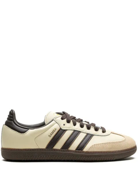 adidas Samba OG "Cream White/Dark Brown" sneakers Neutrals JR2660
