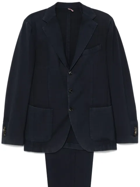 Dell'oglio wool suit Blue VL7299MF18FL2687