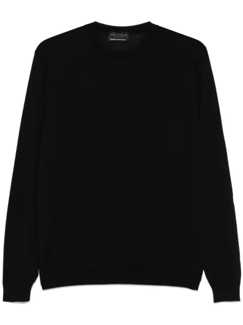 Dell'oglio fine-knit sweater Black GC1ML18021R