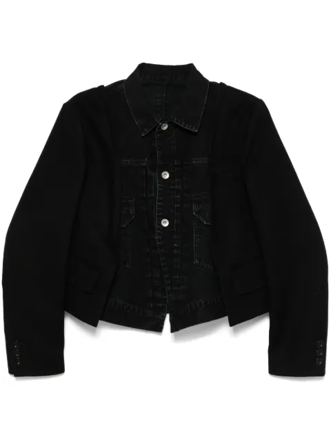 sacai panelled jacket Black 2407523