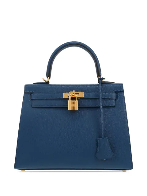 Hermès Pre-Owned 2024 Kelly two-way handbag Blue 413201