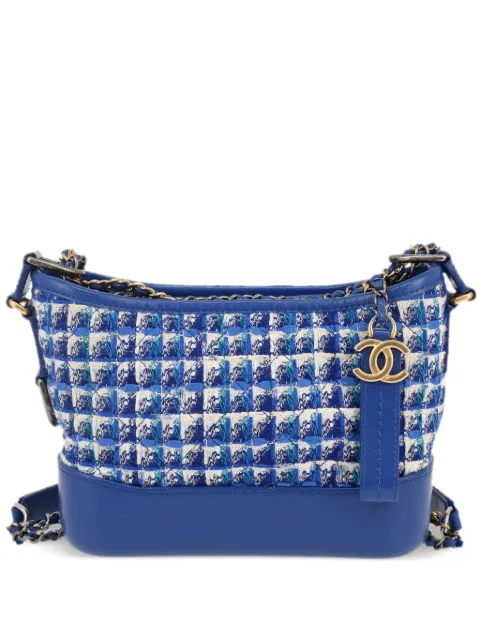 CHANEL Pre-Owned 2019 small Gabrielle shoulder bag White 411532