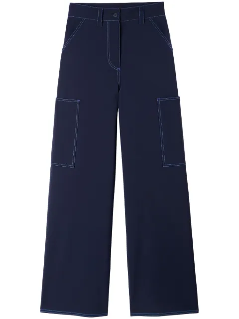 Sunnei loose-fit trousers Blue RTWWBOT002PLY0450097