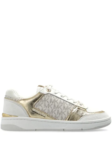 Michael Michael Kors metallic leather sneakers White 43F4RBFS1B