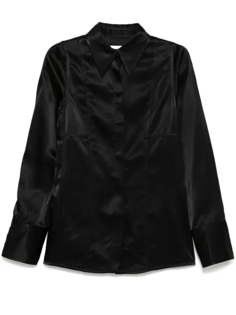 Jil Sander long-sleeved shirt Black J03DL0168J65246