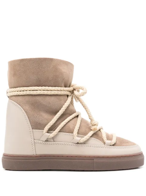 Inuikii panelled bots Neutrals 75203