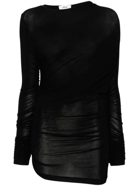 AGOLDE Tania Twist T-shirt Black A73171618