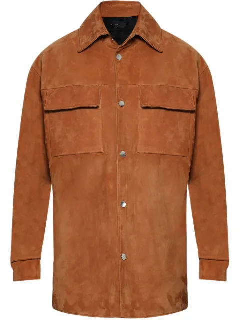 AMIRI MA Quad shirt Brown AMLTOS1007