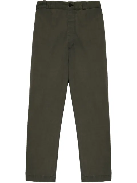The Elder Statesman straight-leg trousers Green 240504