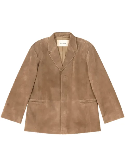 ENTIRE STUDIOS single-breasted blazer Neutrals ES2670