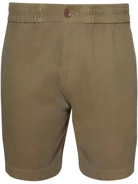 The Elder Statesman Early Dawn cropped shorts Green 240508