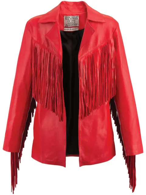 DANCASSAB Laurel jacket Red DCAT23MLAUNOCPF