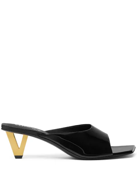 Versace 55mm V2025 mules Black 1017933D2VE
