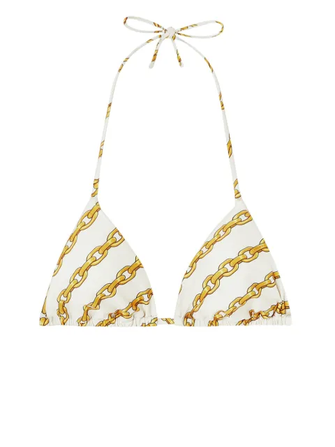 Versace Treasure bikini top White 10014061A12919