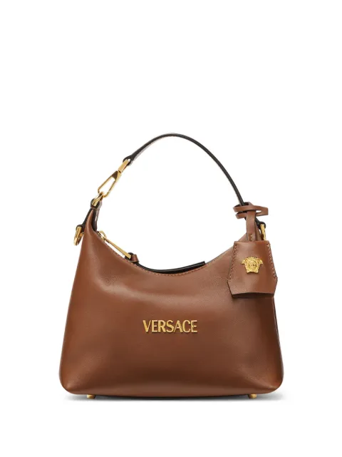 Versace Versace Tag nappa shoulder bag Brown 10183021A13171