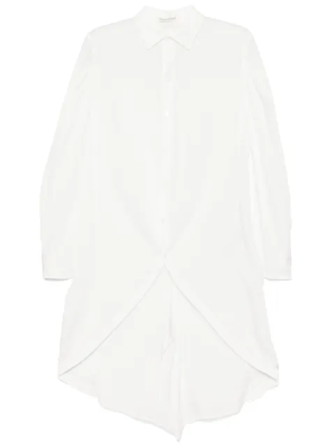 Yohji Yamamoto long-sleeved shirt White FOD65200