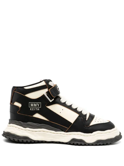 Maison MIHARA YASUHIRO Keith hi-top sneakers Black A13FW701