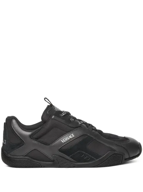 Versace Galaxia leather sneakers Black 10178781A12892
