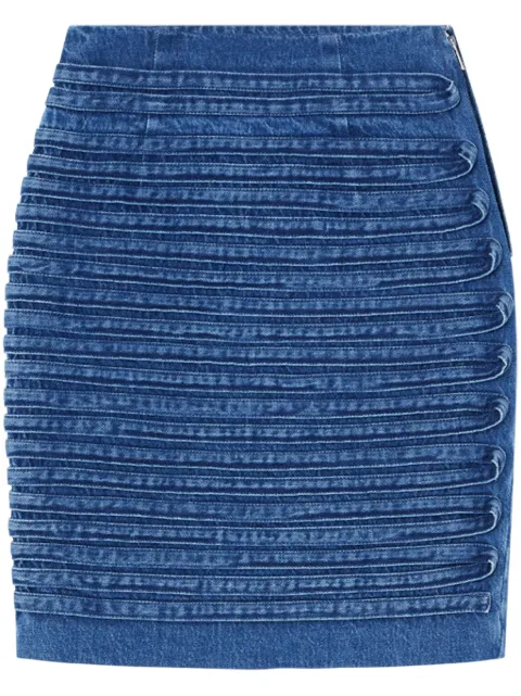 Versace denim mini skirt Blue 10180461A13346