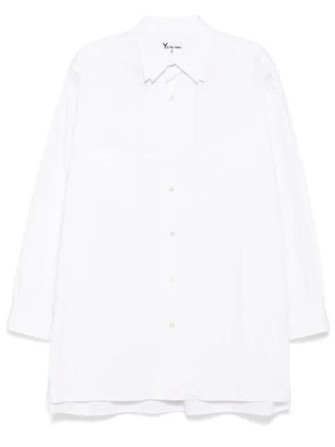 Yohji Yamamoto cotton shirt White MOB01001WHT