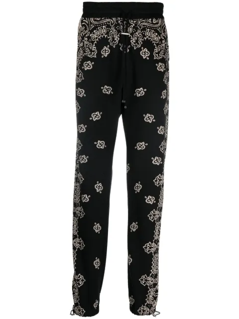 AMIRI Bandana track pants Black PF22MJP044