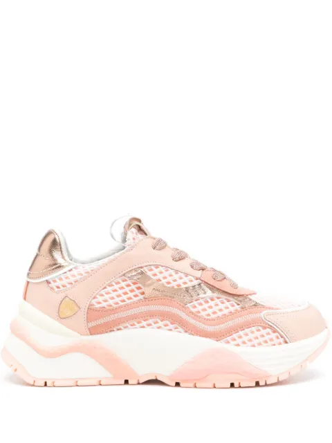 Philippe Model Paris panelled-design sneakers Pink BZLDVR02