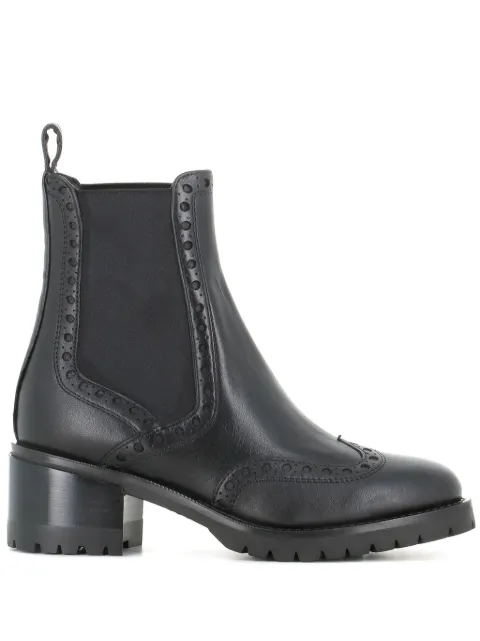 Santoni 45mm Brogue Chelsea boots Black WTDY70579SM1BLGAN01