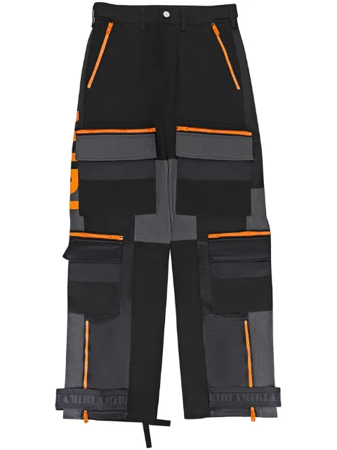 AMIRI logo-print trousers Black PF22MPF004