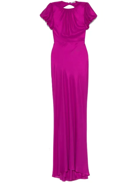Parlor open-back maxi dress Pink 2025FF01