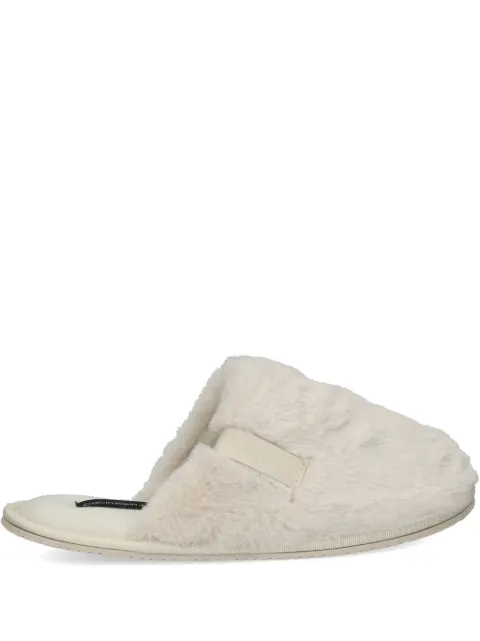 Calvin Klein Jeans faux-fur slippers Neutrals YW0YW01593