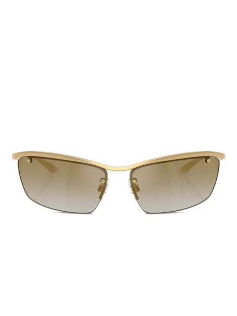 Dolce & Gabbana Eyewear shield-frame sunglasses Yellow DG2307026E