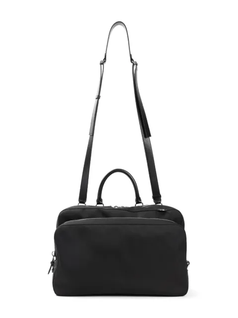 Givenchy logo-lettering tote bag Black BK50EMK1ZL