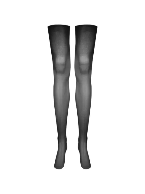 Maison Close rolled-up stockings Black 563115