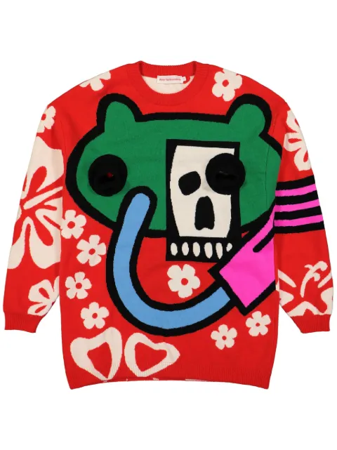 Walter Van Beirendonck Android jumper Red 5001