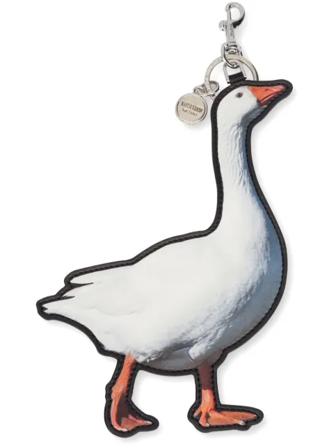 Moschino goose motif keyring White MC5407PP1MOM6
