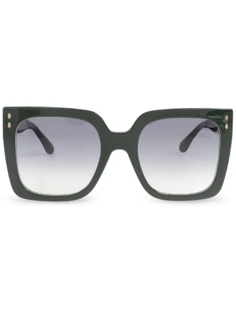 Isabel Marant Eyewear square-frame sunglasses Green IM0189S