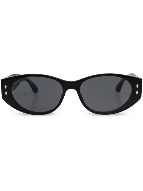 Isabel Marant Eyewear oval-frame sunglasses Black IM0185GS