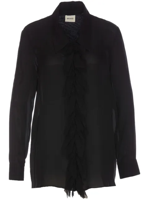 KHAITE Luka shirt Black 2347338200