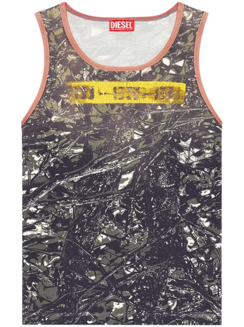 Diesel T-Lifty-Camou tank top Black A171920JYYN
