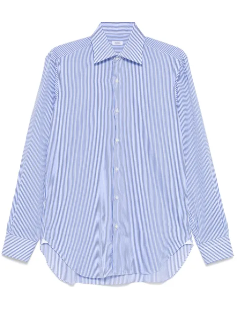 Barba striped shirt Blue D4U10P0244055U