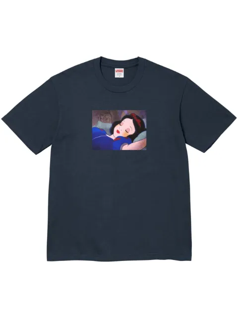 Supreme Snow White "Navy" T-shirts Blue SU710