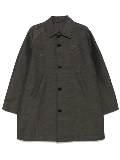 Undercover decorative-stitching coat Brown UC2D4304
