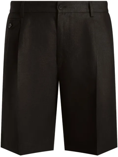 Dolce & Gabbana tailored shorts Black GW0MATFU4MC